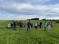 Landwirte hören über Agroforstsysteme